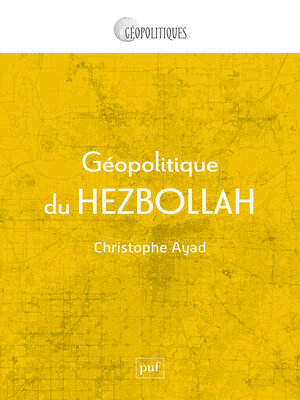 cover image of Géopolitique du Hezbollah